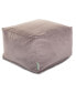 Фото #1 товара Polyester Ottoman Square Pouf 27" x 17"