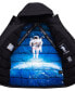Фото #3 товара Men's Nasa Inspired Parka Jacket with Printed Astronaut Interior