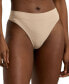 Фото #1 товара Women's Seamless Stretch Jersey Thong Underwear 4L0010