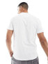 Фото #3 товара Farah Blanes short sleeve polo shirt in white