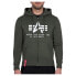 ALPHA INDUSTRIES Basic full zip sweatshirt