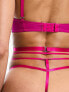 Фото #2 товара ASOS DESIGN Laylani strappy thong in cerise