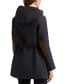 Фото #2 товара Women's Hooded Quilted Coat, Created by Macy's