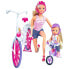 Фото #2 товара Набор для игры "STEFFI LOVE" с велосипедом - Мультицветные Куклы