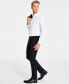 ფოტო #4 პროდუქტის Men's Slim-Fit Stretch Suit Pants