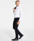 Фото #8 товара Men's Slim-Fit Stretch Suit Pants