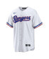 ფოტო #3 პროდუქტის Men's Jacob deGrom White Texas Rangers Home Replica Player Jersey