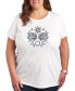 Фото #1 товара Trendy Plus Size Celestial Graphic T-shirt