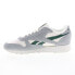 Фото #9 товара Reebok Classic Leather Mens White Suede Lace Up Lifestyle Sneakers Shoes