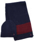 Фото #1 товара Men's Rugby Stripe Scarf and Hat Gift Set, 2 Piece