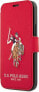 U.S. Polo Assn US Polo USFLBKP12SPUGFLRE iPhone 12 mini 5,4" czerwony/red book Polo Embroidery Collection