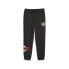 Фото #1 товара Puma Classics Brand Love Sweatpants Tr Mens Black Casual Athletic Bottoms 621346