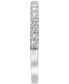 ფოტო #8 პროდუქტის Diamond Halo Three Piece Bridal Set (3 ct. t.w.) in 14k White Gold