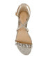 ფოტო #4 პროდუქტის Women's Tessy Crisscross Strap Evening Flat Sandals