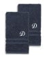 Фото #1 товара Textiles Turkish Cotton Personalized 2 Piece Denzi Bath Towel Set, 54" x 27"