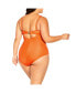 Фото #2 товара Women's Plus Size Majorca 1 Piece Swimsuit