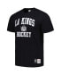 Men's Black Los Angeles Kings Legendary Slub T-shirt Черный, L - фото #2