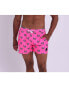 Men's Baewatch Neon Pink Swim Shorts