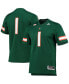 Фото #1 товара Men's #1 Green Miami Hurricanes Team Premier Football Jersey