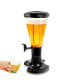 3L Cold Draft Beer Tower Dispenser Plastic with LED Lights