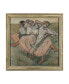 Фото #1 товара Edgar Degas 'Three Russian Dancers' Canvas Art - 14" x 14"