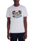 Фото #1 товара Men's Surfer Cat Karl Graphic T-Shirt