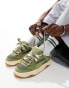 Фото #1 товара Puma 180 chunky lace trainers in green