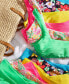 Фото #5 товара Juniors' Mint Spark Variegated Ribbed Bralette Bikini Top, Created for Macy's