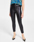 Women's Faux-Leather Skinny Pants, Created for Macy's