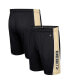 Men's Black Vanderbilt Commodores Panel Shorts