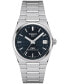 ფოტო #1 პროდუქტის Unisex Swiss Automatic PRX Powermatic 80 Stainless Steel Bracelet Watch 35mm