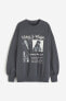 Фото #5 товара Oversized Printed Sweatshirt