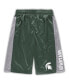 Фото #3 товара Men's Green Michigan State Spartans Big and Tall Textured Shorts