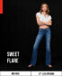 ფოტო #6 პროდუქტის Women's Sweet Flare Stretch Flare-Leg Jeans