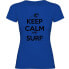 Фото #1 товара KRUSKIS Keep Calm And Surf short sleeve T-shirt