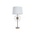Фото #1 товара Настольная лампа DKD Home Decor Позолоченный Металл Белый 41 x 41 x 80 cm 220 V 50 W