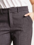 Фото #3 товара Mango straight leg formal trousers in grey