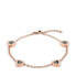 Фото #1 товара Bering Damen Armkette Armband Arctic Symphony rosé gold glänzend 641-37-X0