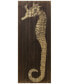 Фото #1 товара Seahorse B Arte de Legno Digital Print on Solid Wood Wall Art, 60" x 24" x 1.5"