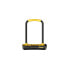 OnGuard Bulldog Combo U-Lock: 4.5 x 9", Black/Yellow