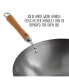 Фото #4 товара Classic Series Uncoated Carbon Steel 4-Pc. Wok Set with Lid and Birch Handles