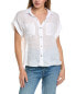 Bella Dahl Two Pocket Linen Shirt Women's White Xs