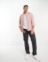 Фото #4 товара Selected Homme oxford shirt in dusky pink