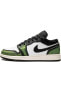 Фото #1 товара Air Jordan 1 Low White Black Green Sneaker