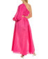 Фото #2 товара Matteau One-Shoulder Silk-Blend Maxi Dress Women's