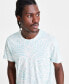 Фото #2 товара Men's Island Palm Short Sleeve Crewneck T-Shirt, Created for Macy's