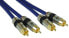 Фото #1 товара InLine 89703P аудио кабель 3 m 2 x RCA Синий