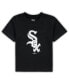 ფოტო #1 პროდუქტის Infant Boys and Girls Black Chicago White Sox Primary Team Logo T-shirt