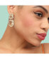 ფოტო #2 პროდუქტის Women's Erosion Drop Earrings