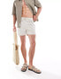 River Island swim shorts in light stone